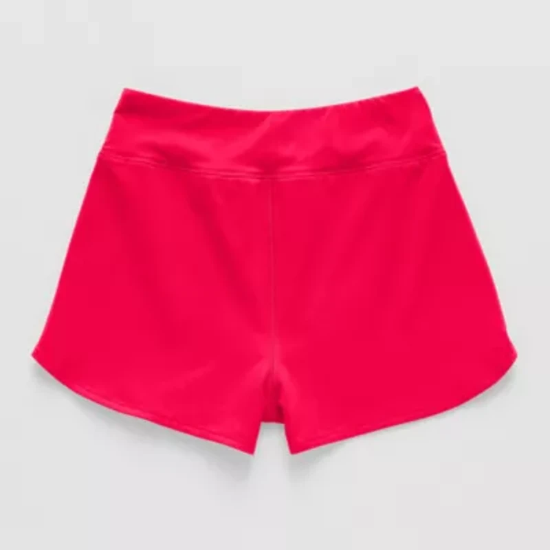 Xersion Little & Big Kid Girls Stretch Fabric Mid Rise Pull-On Short