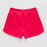 Xersion Little & Big Kid Girls Stretch Fabric Mid Rise Pull-On Short