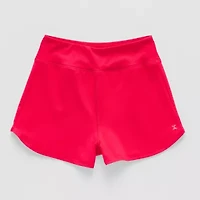 Xersion Little & Big Kid Girls Stretch Fabric Mid Rise Pull-On Short
