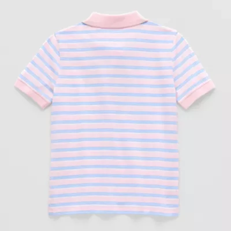 U.S. Polo Assn. Little & Big Kid Boys Short Sleeve Classic Fit Embroidered Shirt