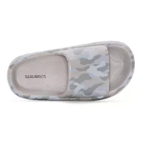 Thereabouts Camo Big Kid Boys Slide Sandals