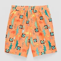 Thereabouts At The Knee Boys Drawstring Waist Ombre Board Shorts