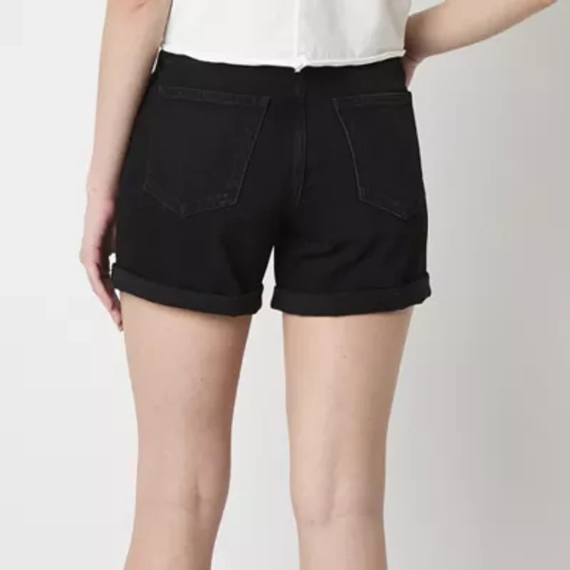 Arizona Juniors Womens High Rise Shortie Short