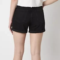 Arizona Juniors Womens High Rise Shortie Short