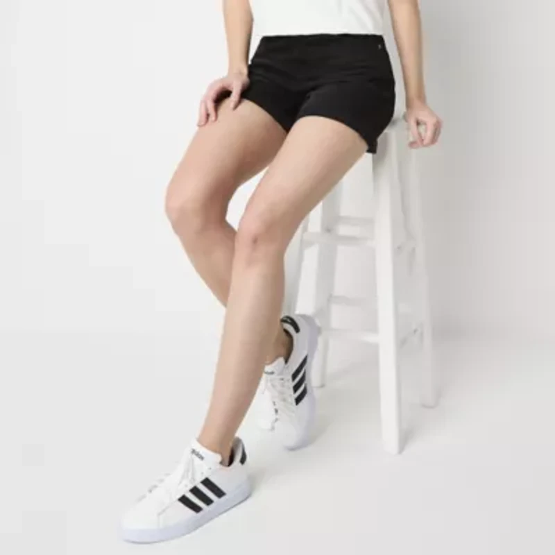 Arizona Juniors Womens High Rise Shortie Short