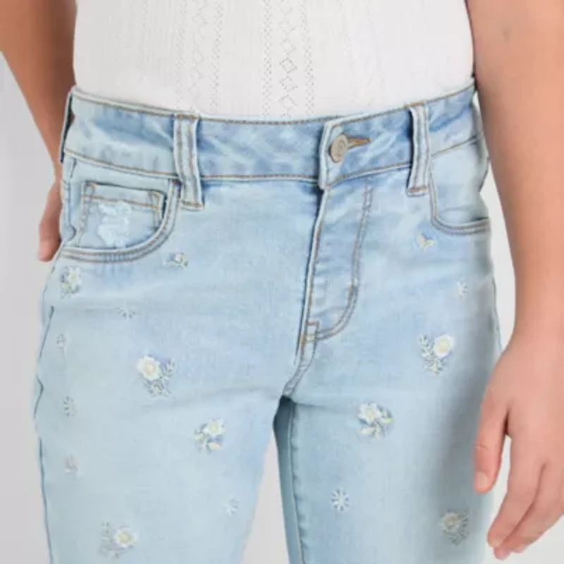 Vanilla Star Big Kid Girls Flare Leg Jean