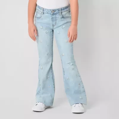 Vanilla Star Big Kid Girls Flare Leg Jean