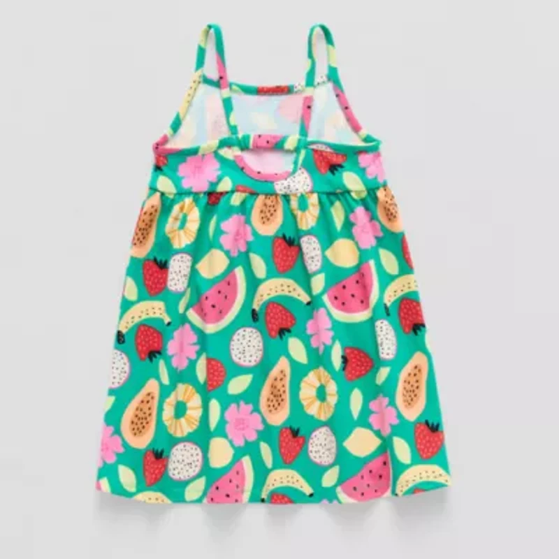 Okie Dokie Toddler & Little Girls Sleeveless A-Line Dress