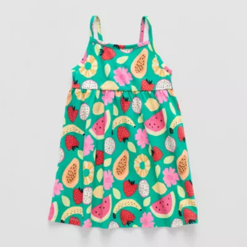 Okie Dokie Toddler & Little Girls Sleeveless A-Line Dress
