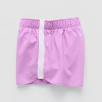 Xersion Little & Big Kid Girls Mid Rise Running Short