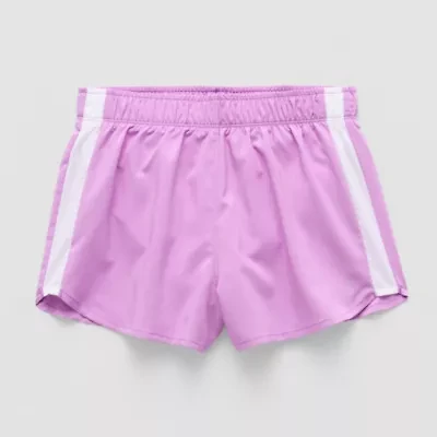 Xersion Little & Big Kid Girls Mid Rise Running Short