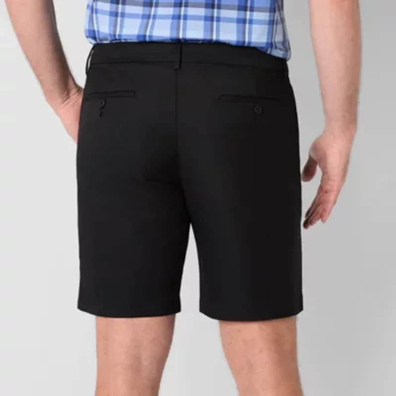 St. John's Bay Performance Mens 9" Mid Rise Moisture Wicking Chino Short