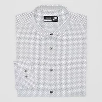 J. Ferrar Ultra Comfort Mens Regular Fit Stretch Fabric Wrinkle Free Long Sleeve Dress Shirt