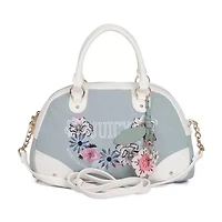 Juicy By Juicy Couture Retro Blooms Denim Satchel