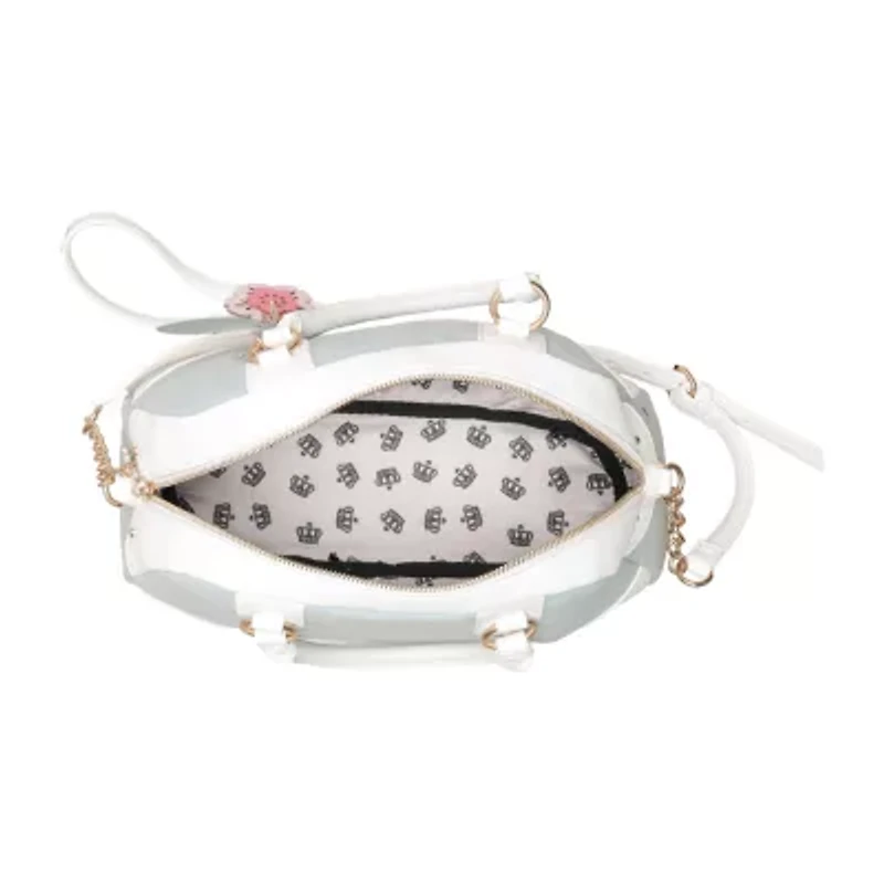 Juicy By Juicy Couture Retro Blooms Denim Satchel