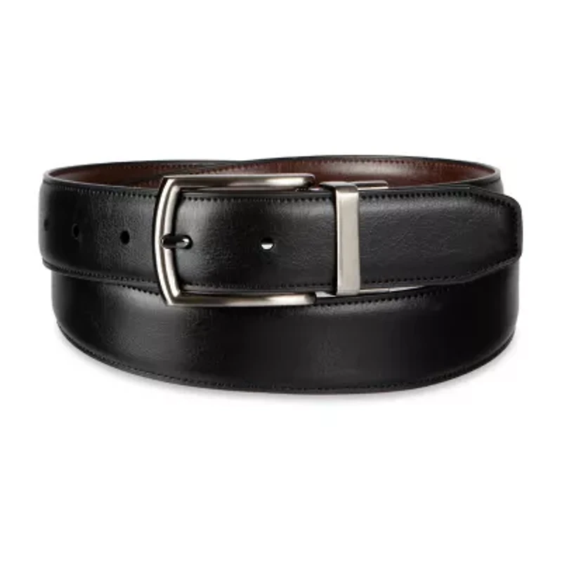 Haggar Leather 32mm Dress Mens Belt