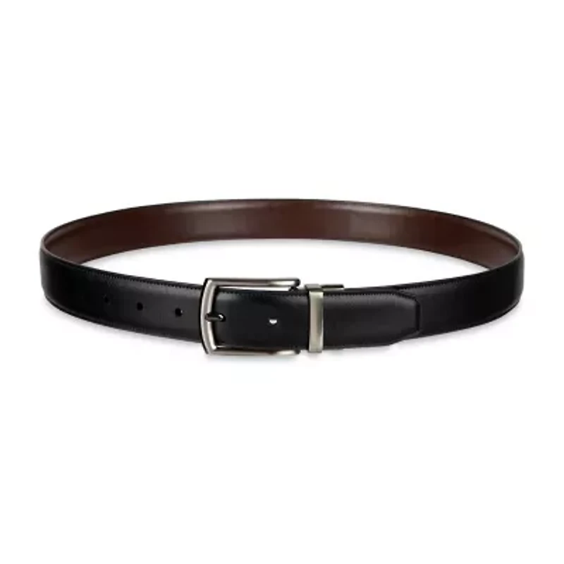 Haggar Leather 32mm Dress Mens Belt