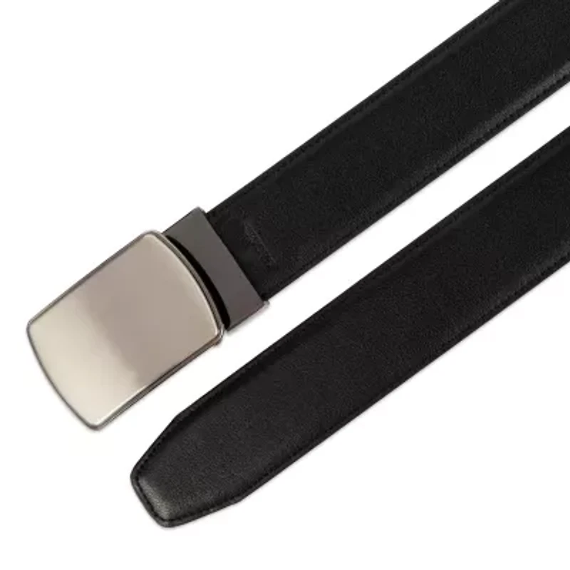Haggar Leather 35mm Belt Mens