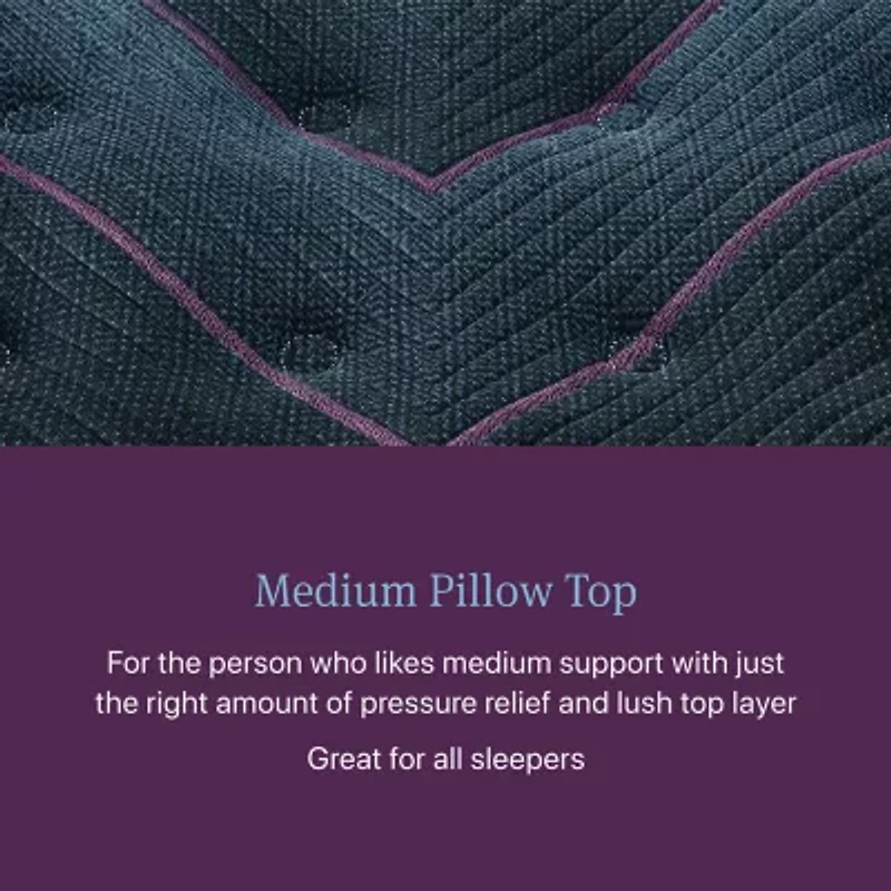 Beautyrest World Class Level Three 15.75" Medium Pillow top - Mattress Only