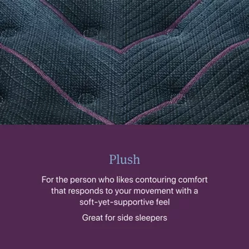 Beautyrest World Class Level Three 14.75" Plush Tight top