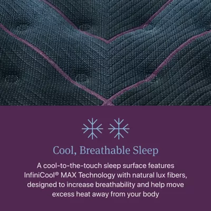 Beautyrest World Class Level Three 16" Plush Pillow top - Mattress Only