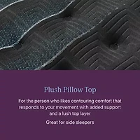 Beautyrest World Class Level Four 16.25" Plush Pillow top - Mattress Only