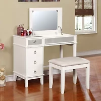 Eva 2-pc. Vanity & Stool Set