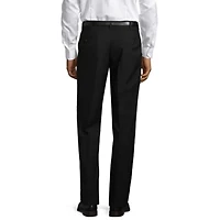 Stafford Mens Sharkskin Classic Fit Flat Front Pant