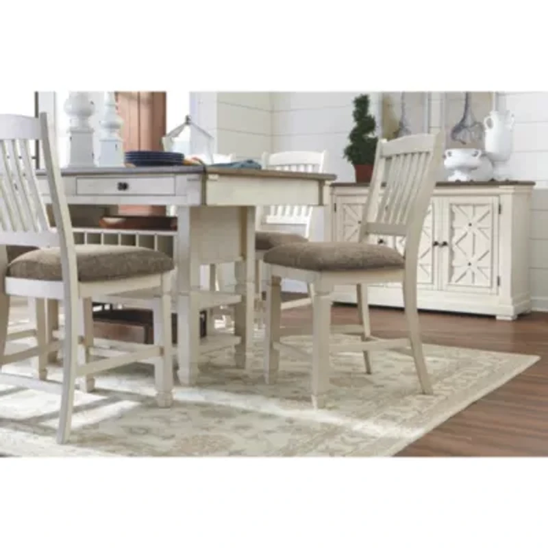 Signature Design by Ashley® Roanoke 5-Piece Counter Height Rectangular Dining