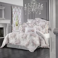 Royal Court Estelle 4-pc. Floral Extra Weight Comforter Set