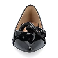 Journee Collection Clareene Womens Pointed Closed Toe Ballet Flats