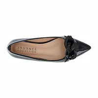 Journee Collection Clareene Womens Pointed Closed Toe Ballet Flats