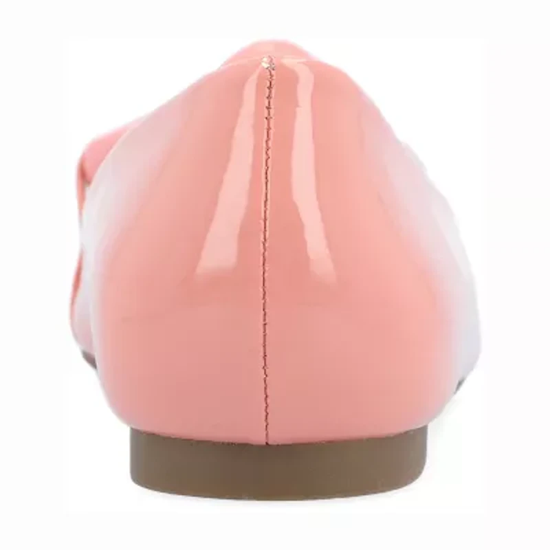 Journee Collection Clareene Womens Pointed Closed Toe Ballet Flats