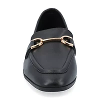Journee Collection Mizza Womens Square Closed Toe Loafers