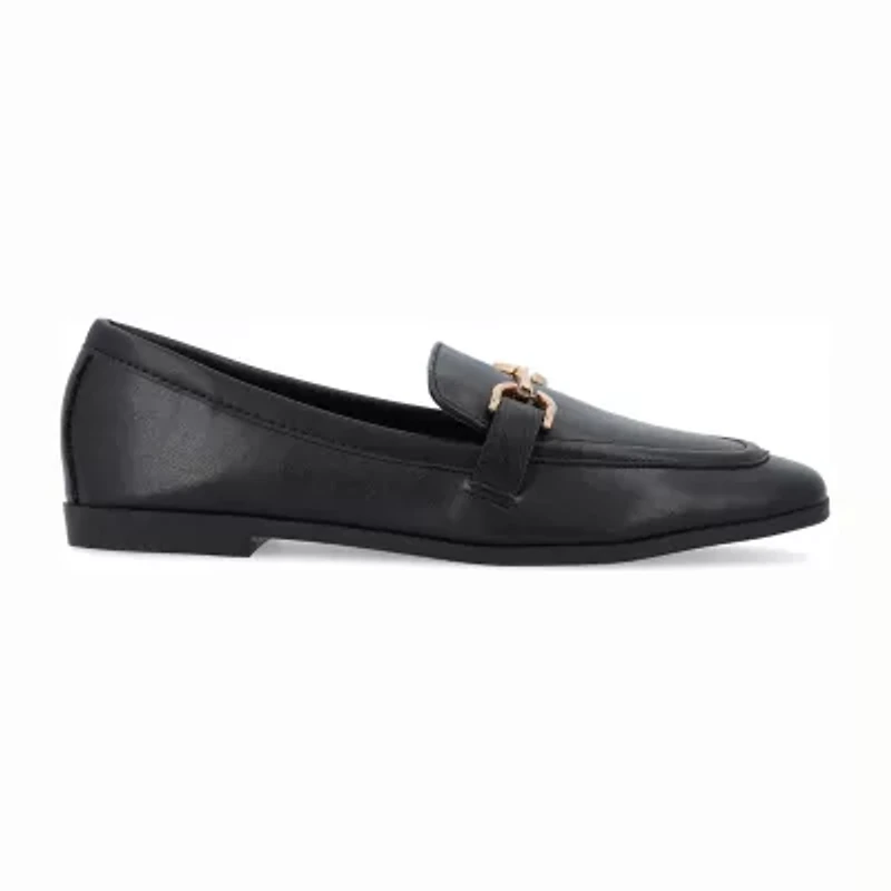Journee Collection Mizza Womens Square Closed Toe Loafers