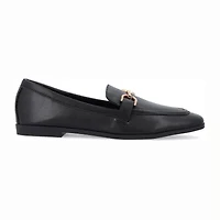 Journee Collection Mizza Womens Square Closed Toe Loafers