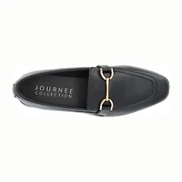 Journee Collection Mizza Womens Square Closed Toe Loafers