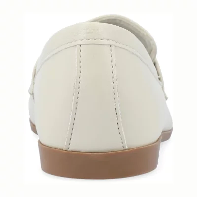 Journee Collection Myeesha Womens Square Closed Toe Loafers