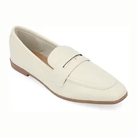 Journee Collection Myeesha Womens Square Closed Toe Loafers