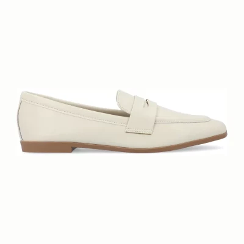 Journee Collection Myeesha Womens Square Closed Toe Loafers