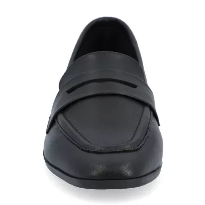 Journee Collection Myeesha Womens Square Closed Toe Loafers