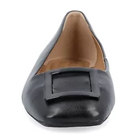 Journee Collection Zimia Womens Square Closed Toe Ballet Flats