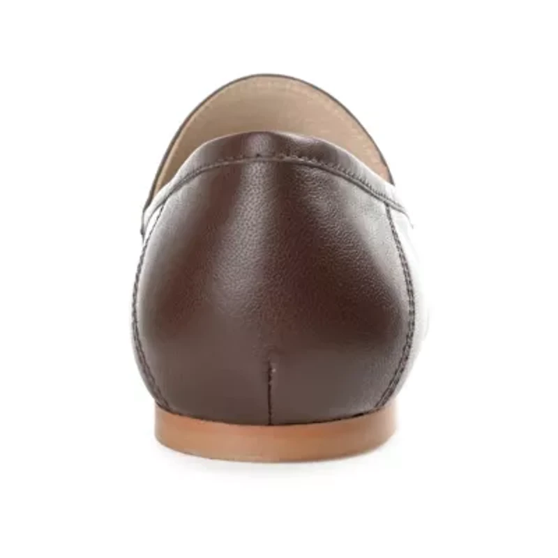 Journee Signature Giia Womens Moc Closed Toe Loafers