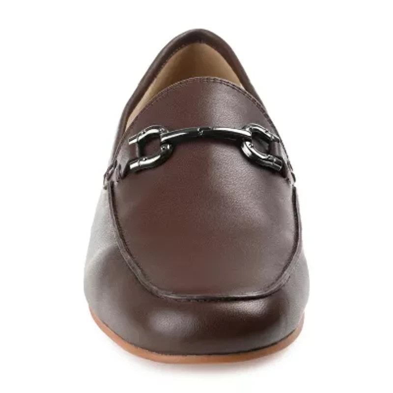 Journee Signature Giia Womens Moc Closed Toe Loafers