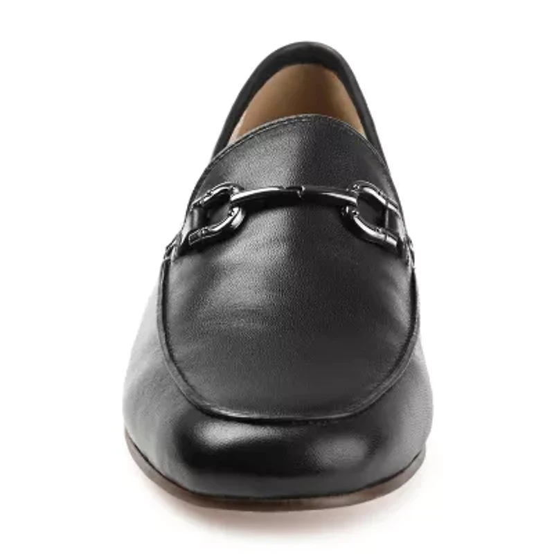 Journee Signature Giia Womens Moc Closed Toe Loafers