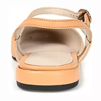 Journee Signature Amannda Womens Square Closed Toe Ballet Flats