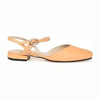 Journee Signature Amannda Womens Square Closed Toe Ballet Flats