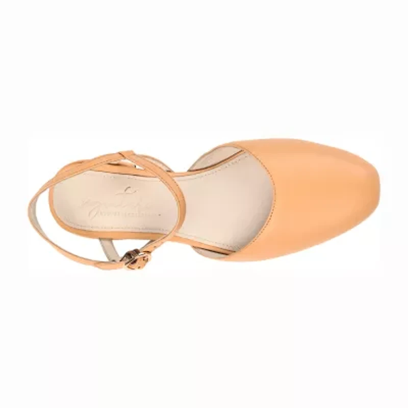 Journee Signature Amannda Womens Square Closed Toe Ballet Flats