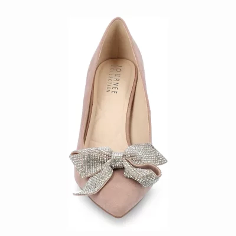 Journee Collection Marcie Womens Pointed Closed Toe Stiletto Heel Pumps