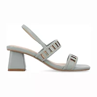 Journee Collection Womens Ismay Heeled Sandals